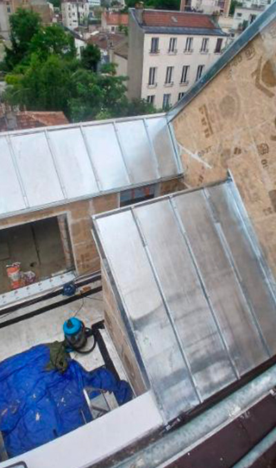 Willand Rénovation à Paris 75003 – Bardage pignon et isolation extérieure